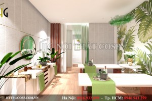 Bằng chút khéo léo trong trang trí spa bạn đã làm khách hàng phải xao xuyến